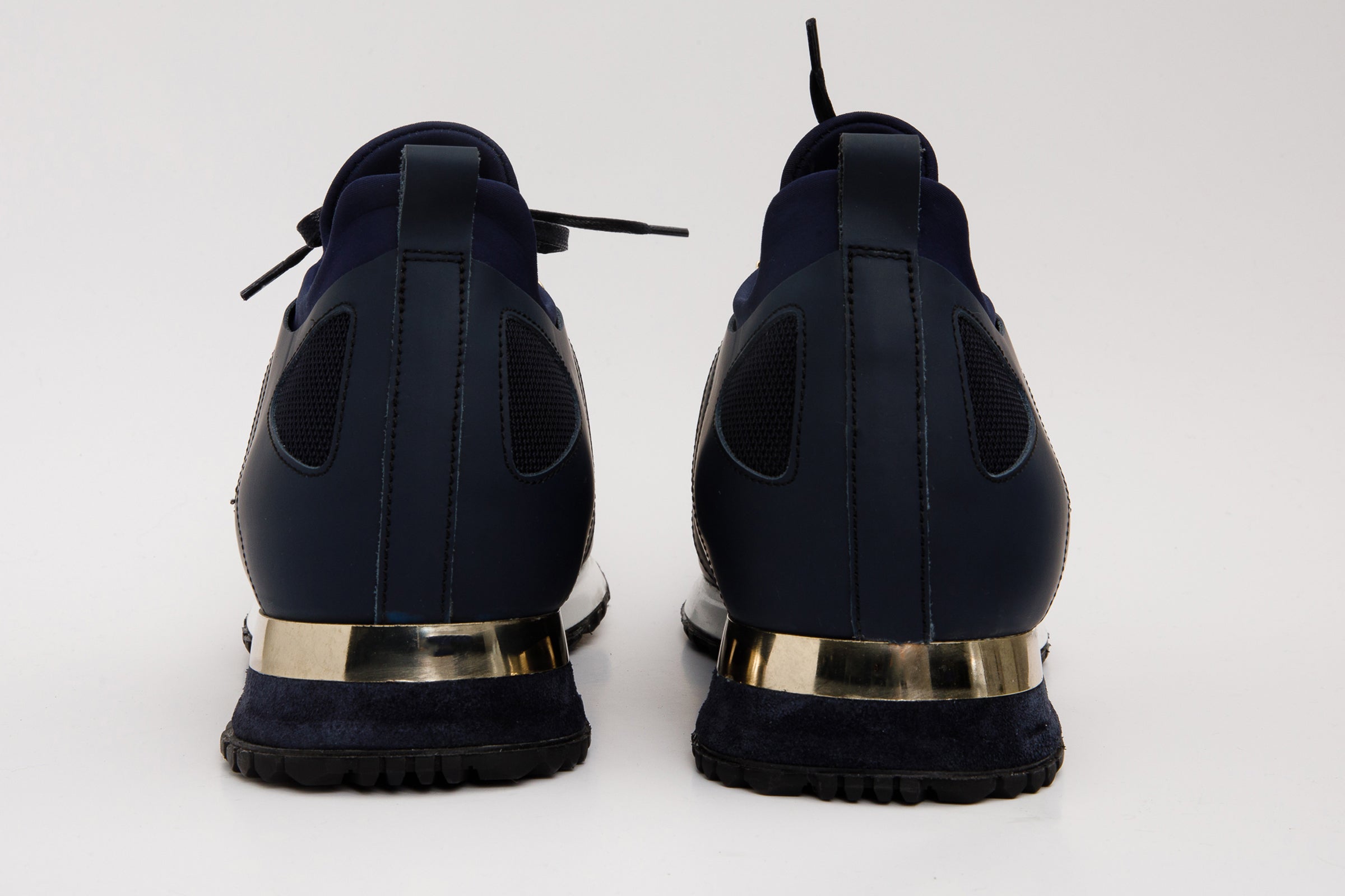 The Emir Navy Leather Sneaker Exclusive Style
