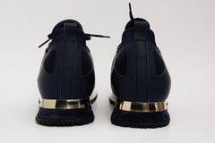 The Emir Navy Leather Sneaker Exclusive Style