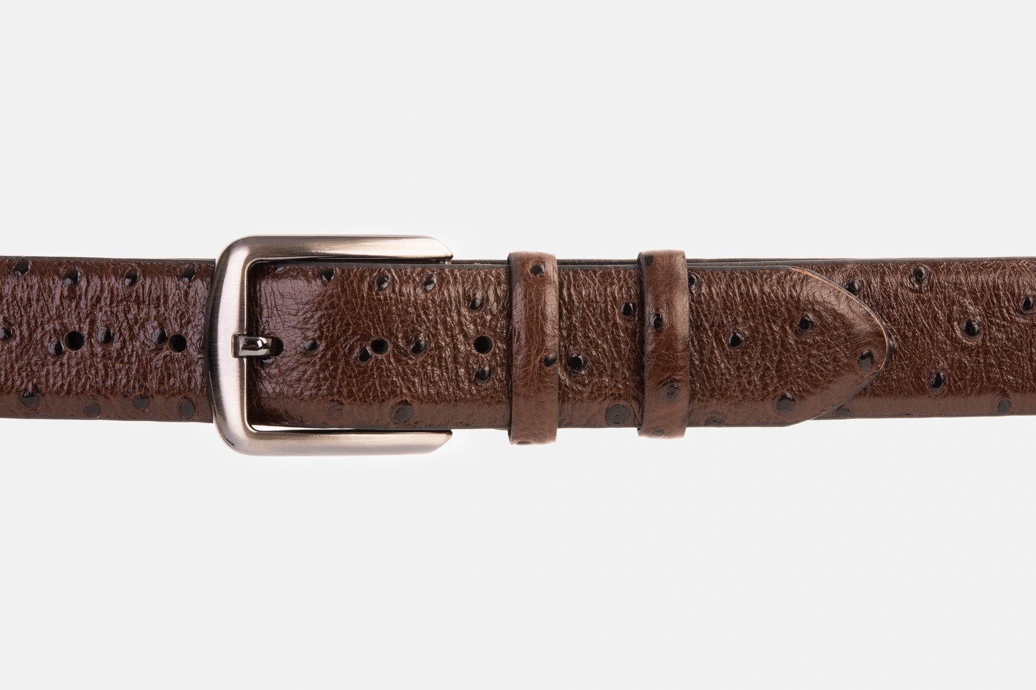 The Monterrey Brown Leather Belt All New