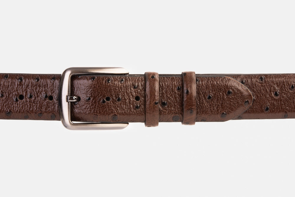 The Monterrey Brown Leather Belt All New