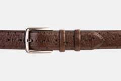The Monterrey Brown Leather Belt All New