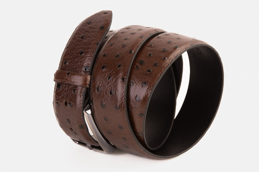The Monterrey Brown Leather Belt All New