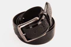 The Modica Black Patent Leather Belt Exclusive Style