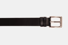The Mercury Black Calfskin Belt For Sale
