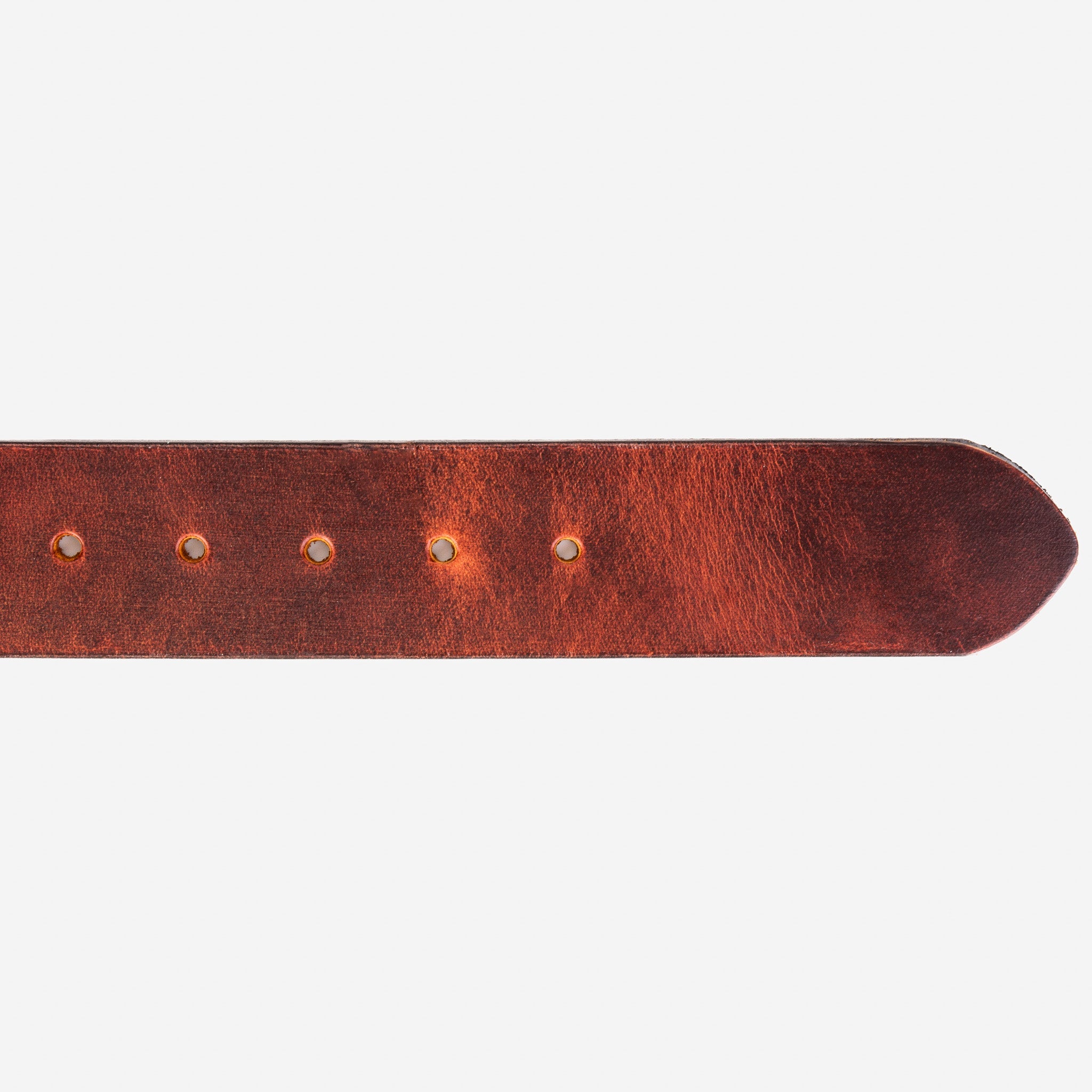 The Prime Burnt Sienna Leather Belt Fine Craftsmanship