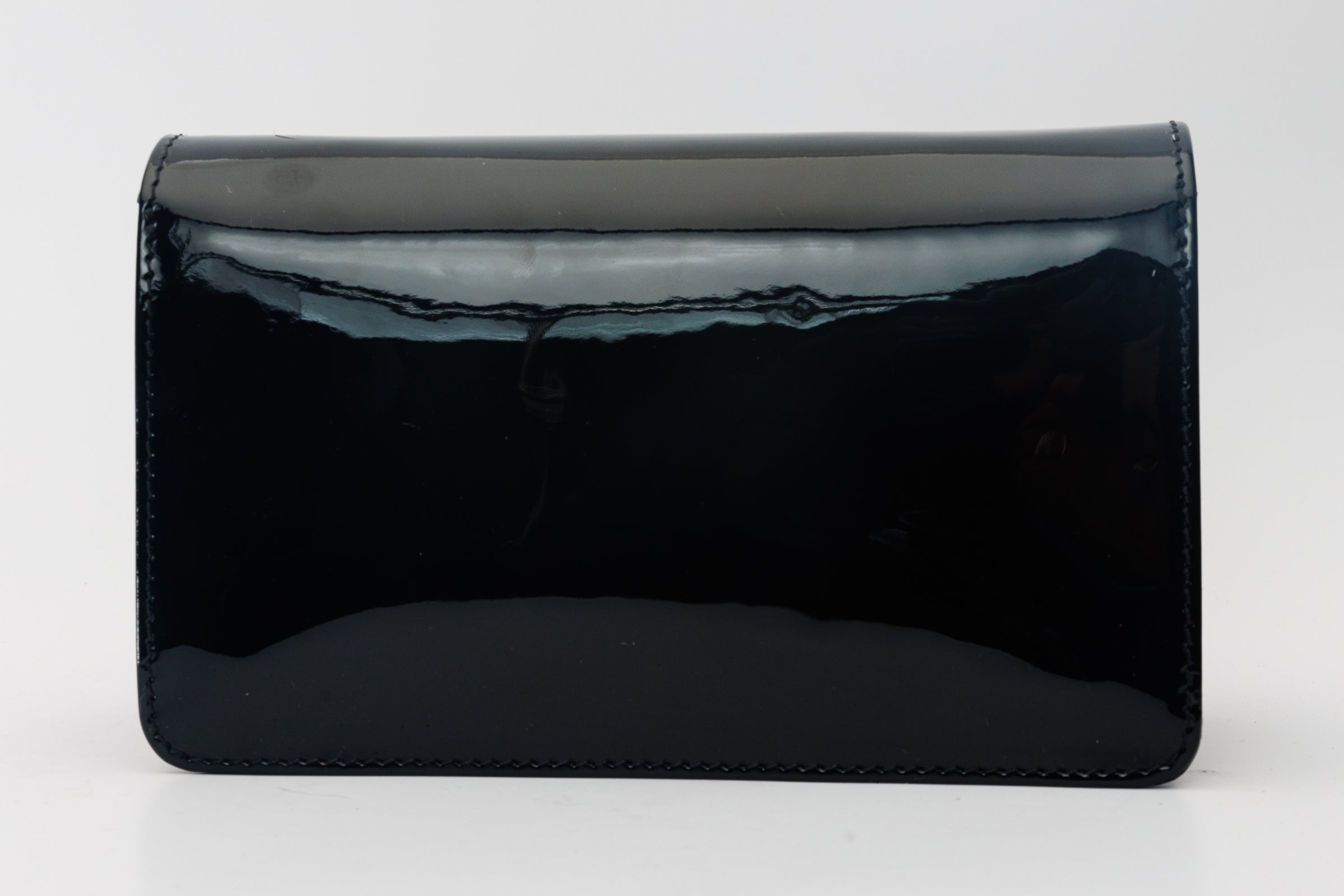 The Vigo Black Patent Leather Handbag Exclusive Style