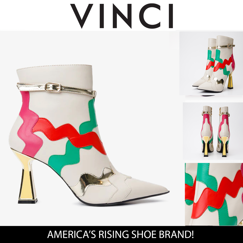 The Tario Cream Leather Ankle Boot Universal Fit