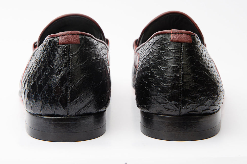 The Milano Black Shoe Bit Loafer  Shoe Final Sale! All New