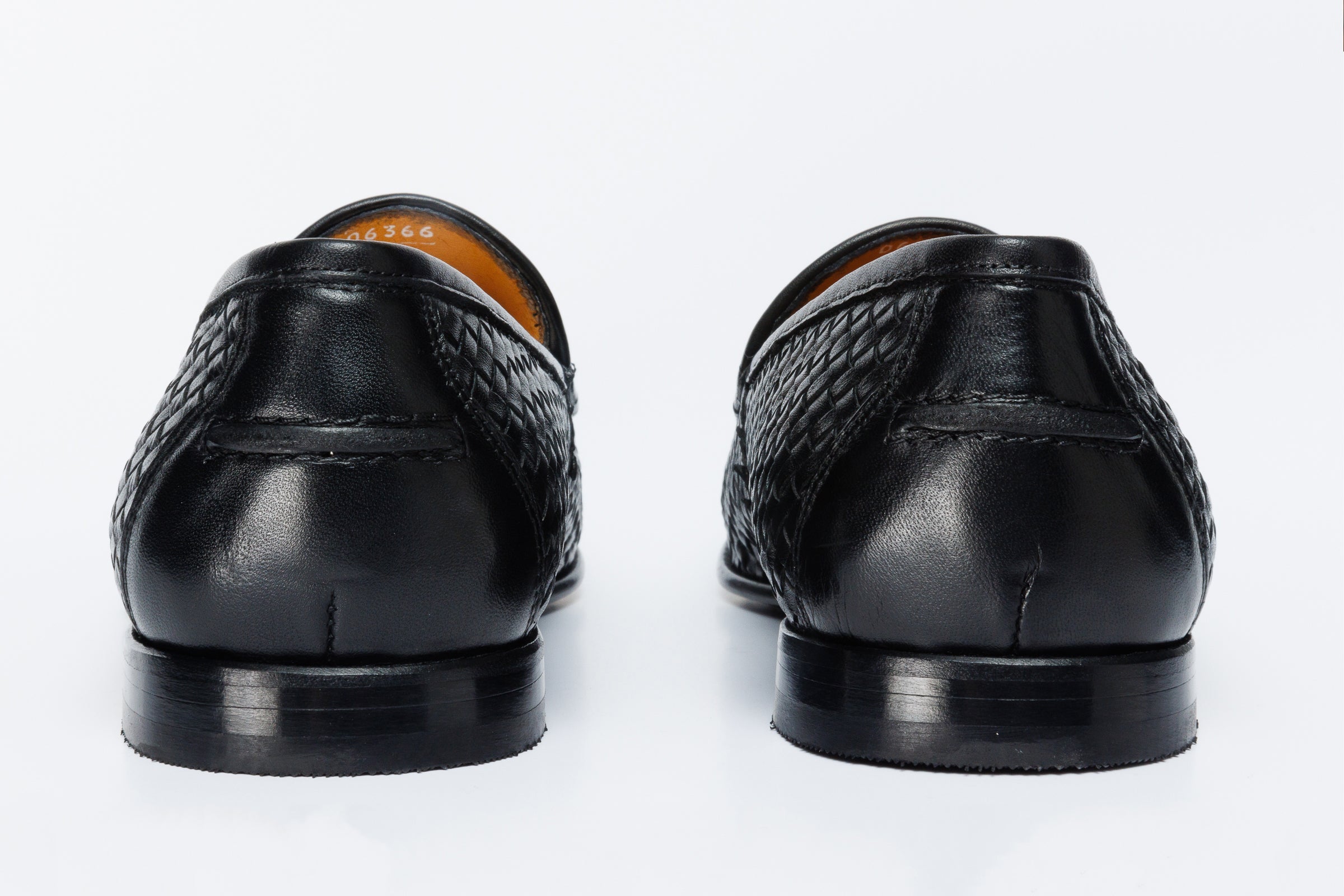 The Mclean Shoe Black Leather Woven Tassel Loafer  Shoe Fine Craftsmanship