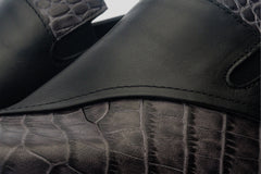 The Mississippi Black Leather Loafer Shoe Exclusive Style