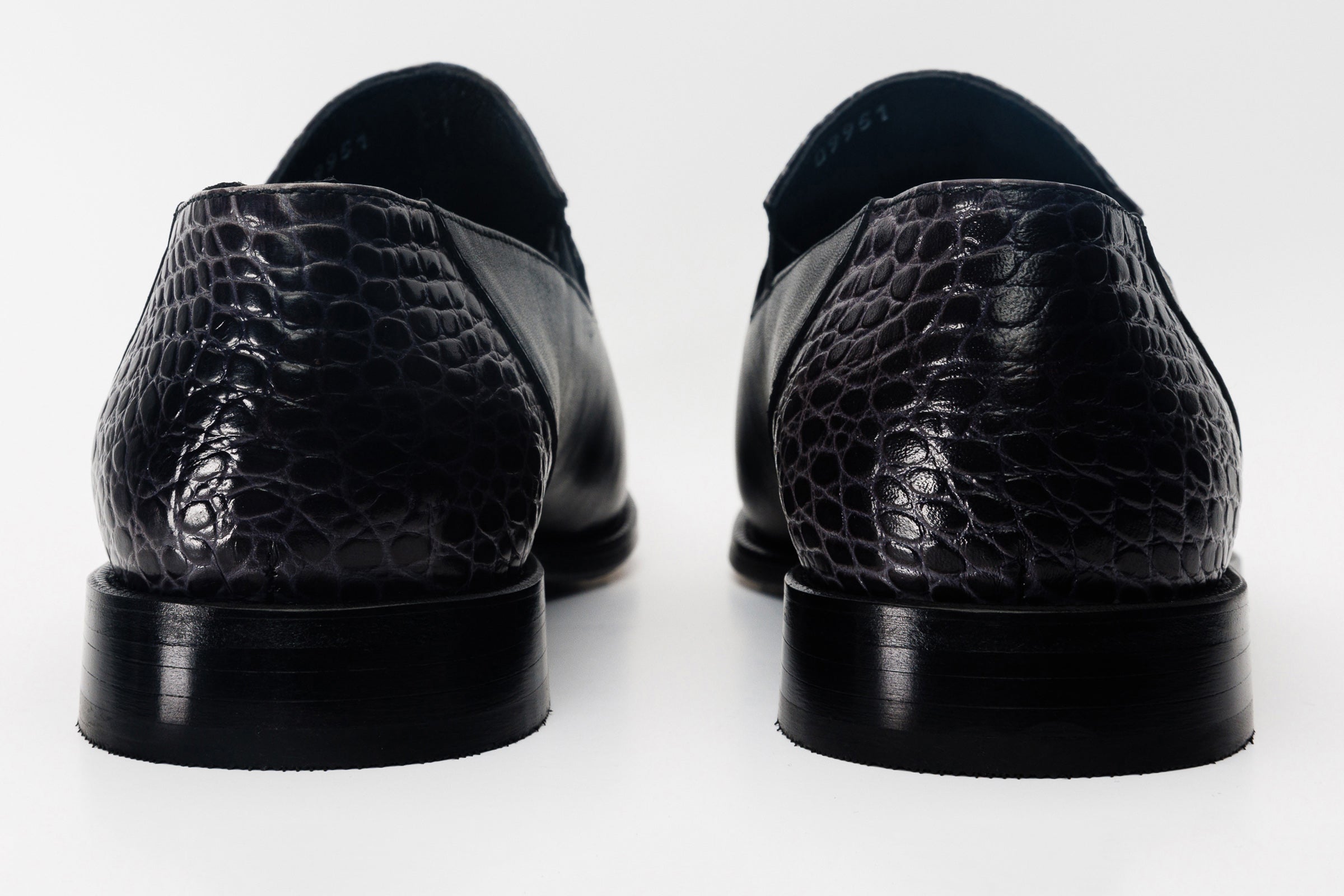 The Mississippi Black Leather Loafer Shoe Exclusive Style