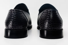 The Mississippi Black Leather Loafer Shoe Exclusive Style