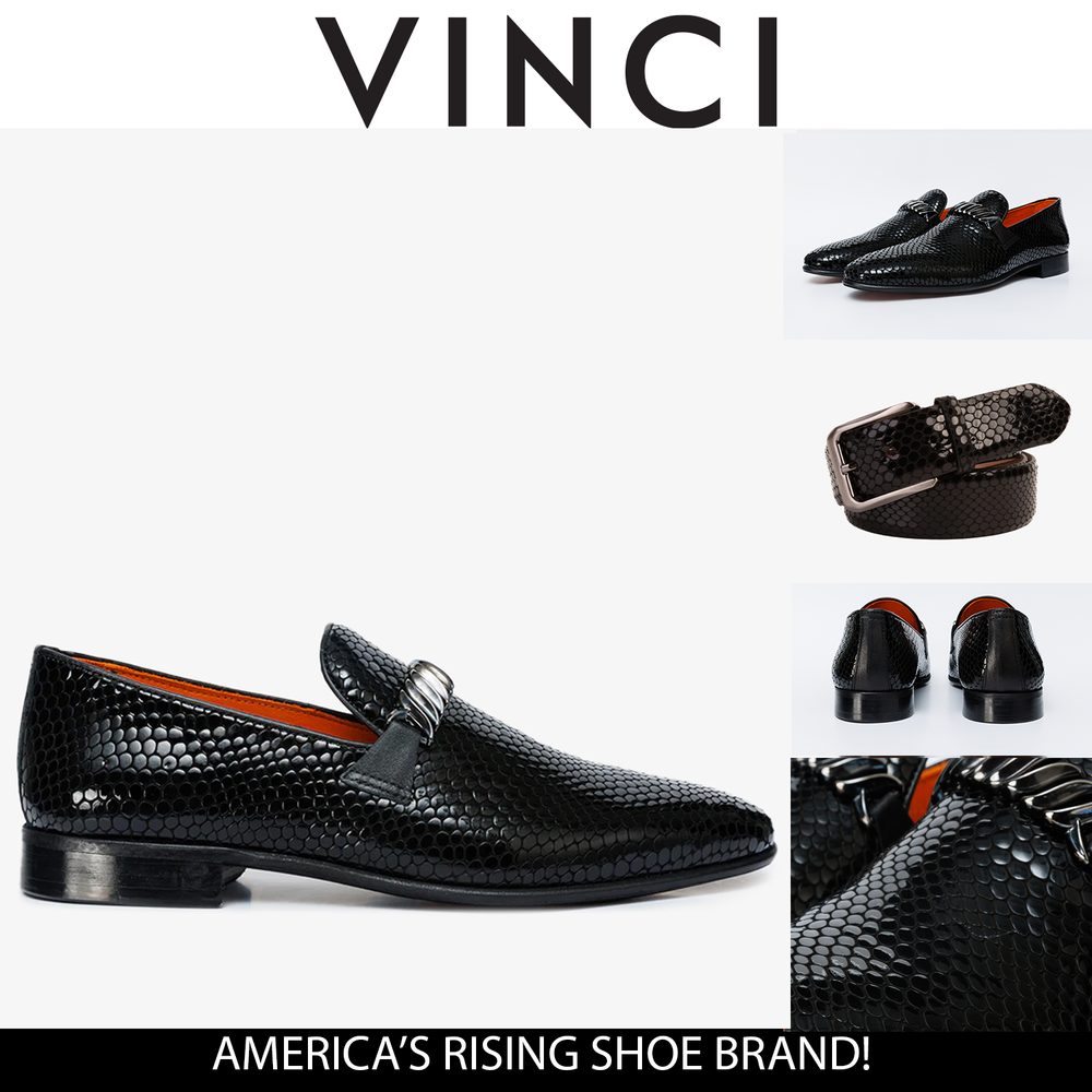 The King Black Bit Dress Loafer Shoe For Sale