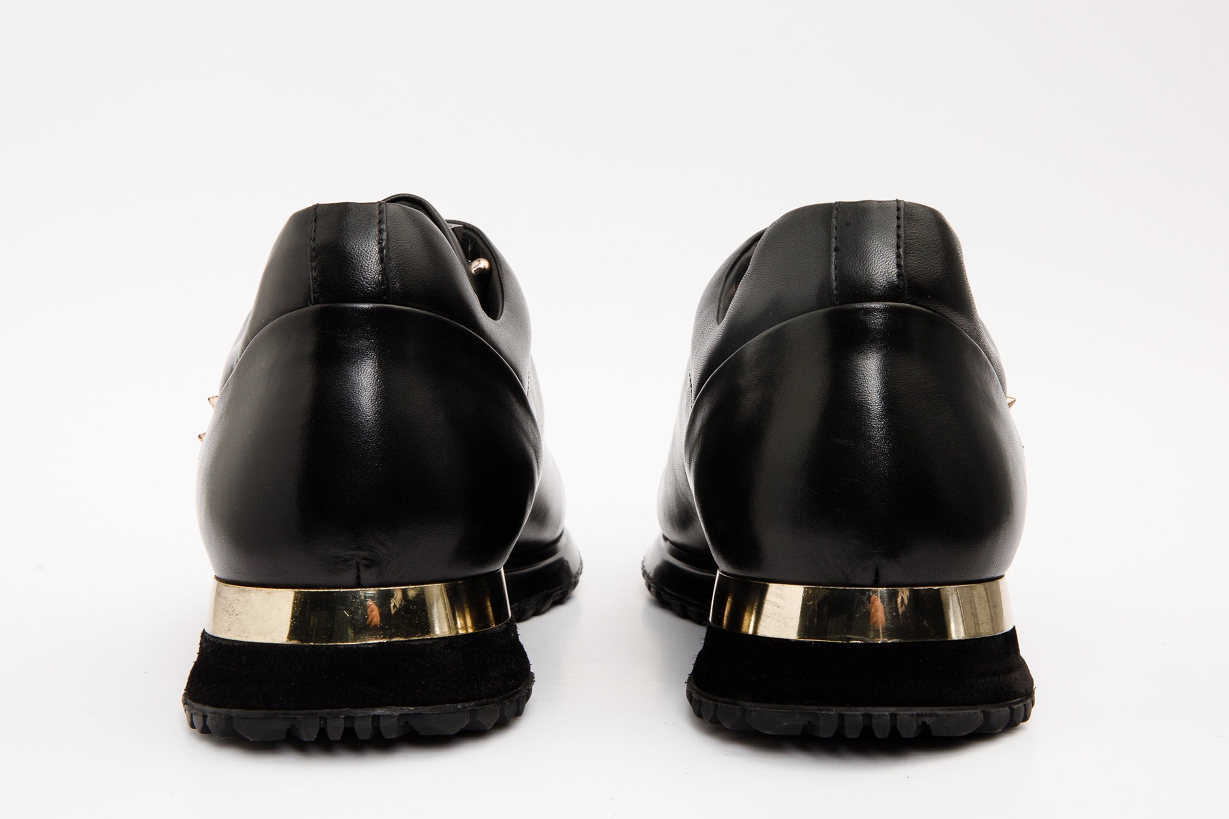The Infanta Black Spike Leather  Sneaker Limited Edition All New