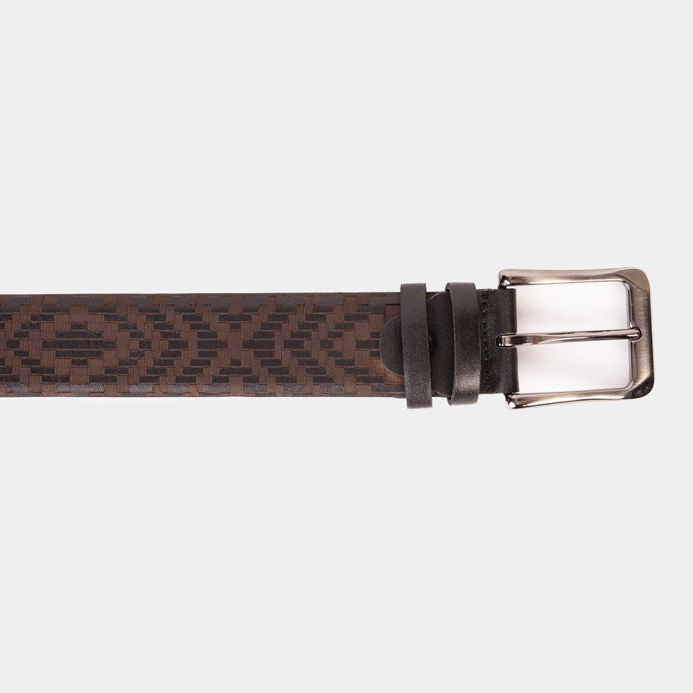 The Meram Black Calfskin Belt All New