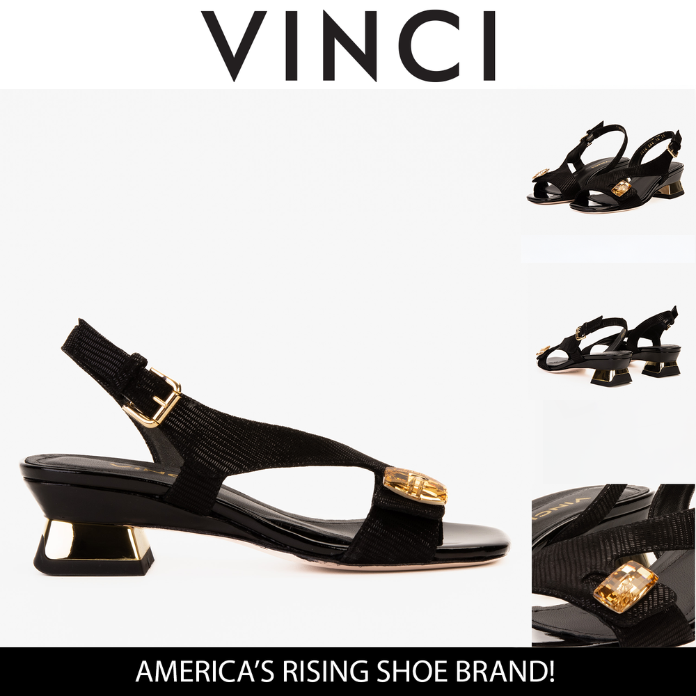 The Iconic Black Leather Sandal For Sale