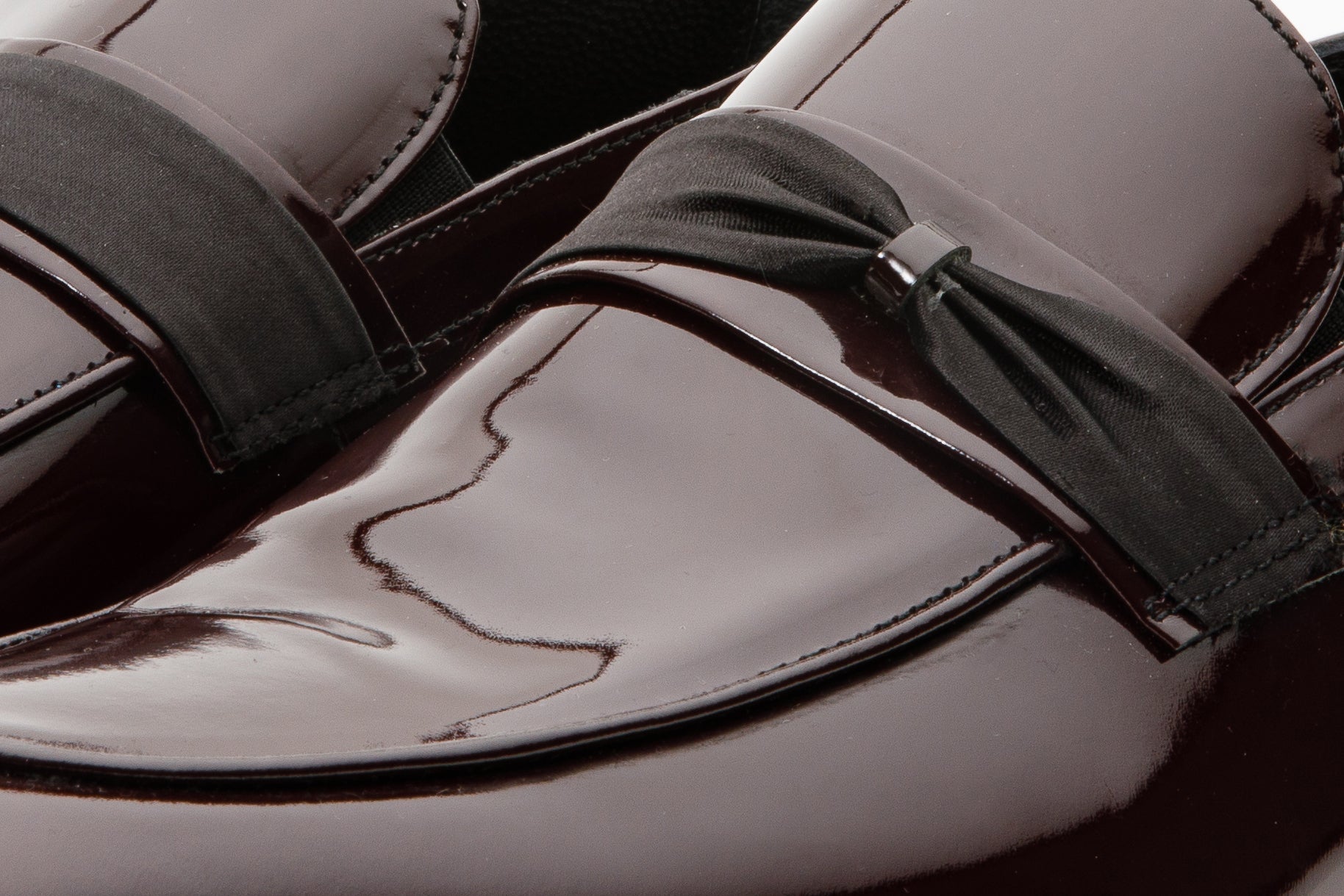 The Dodoma Burgundy Patent Leather Loafer Shoe Exclusive Style
