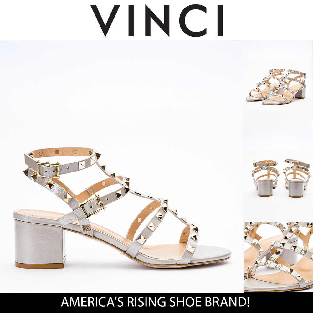 The Nejapa Beige Leather Multi Strap Sandal On Sale
