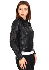 The Proctor  Pyhtn  Black Leather Jacket Fine Craftsmanship