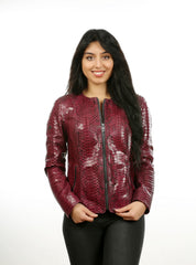 Towanda Pyhtn Leather Jacket On Sale