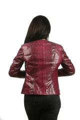 Towanda Pyhtn Leather Jacket On Sale