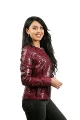 Towanda Pyhtn Leather Jacket On Sale