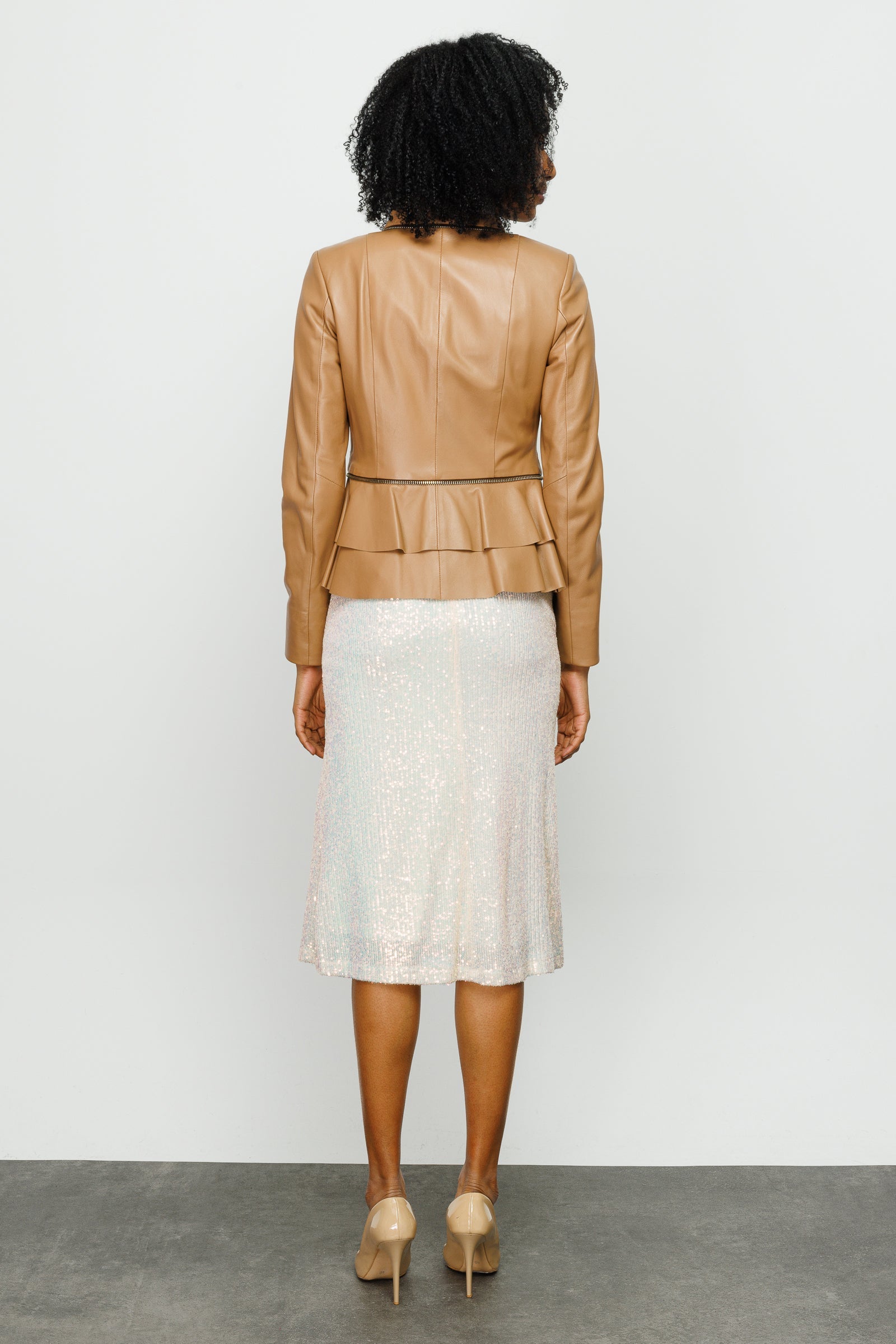 The Olmetti Tan Leather Jacket All New