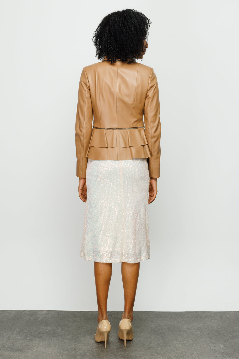 The Olmetti Tan Leather Jacket All New