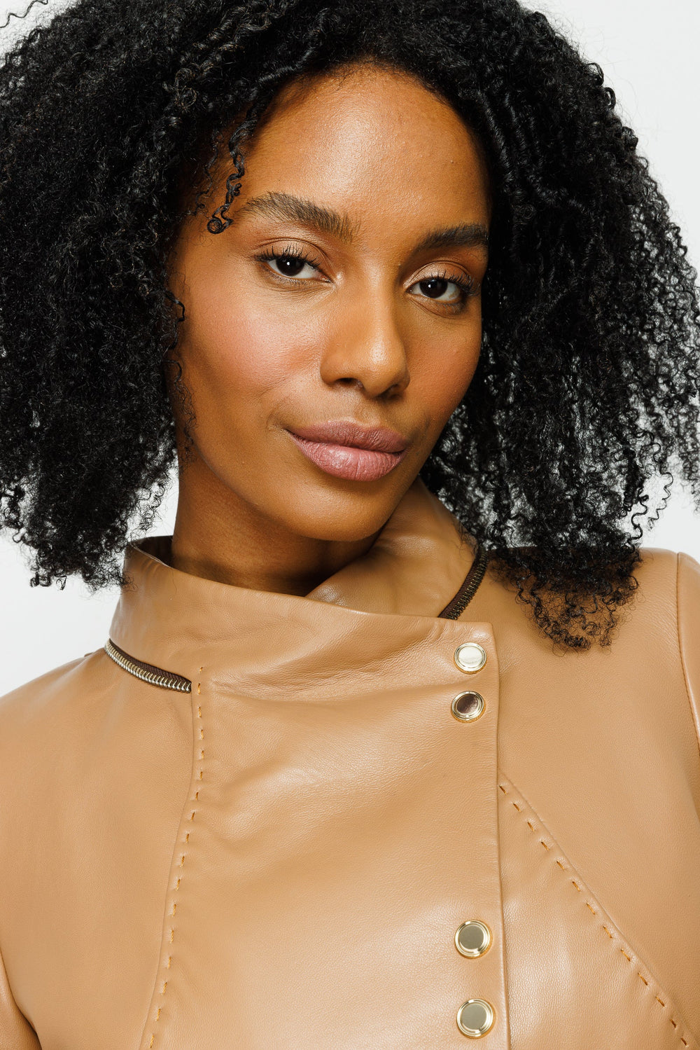 The Olmetti Tan Leather Jacket All New
