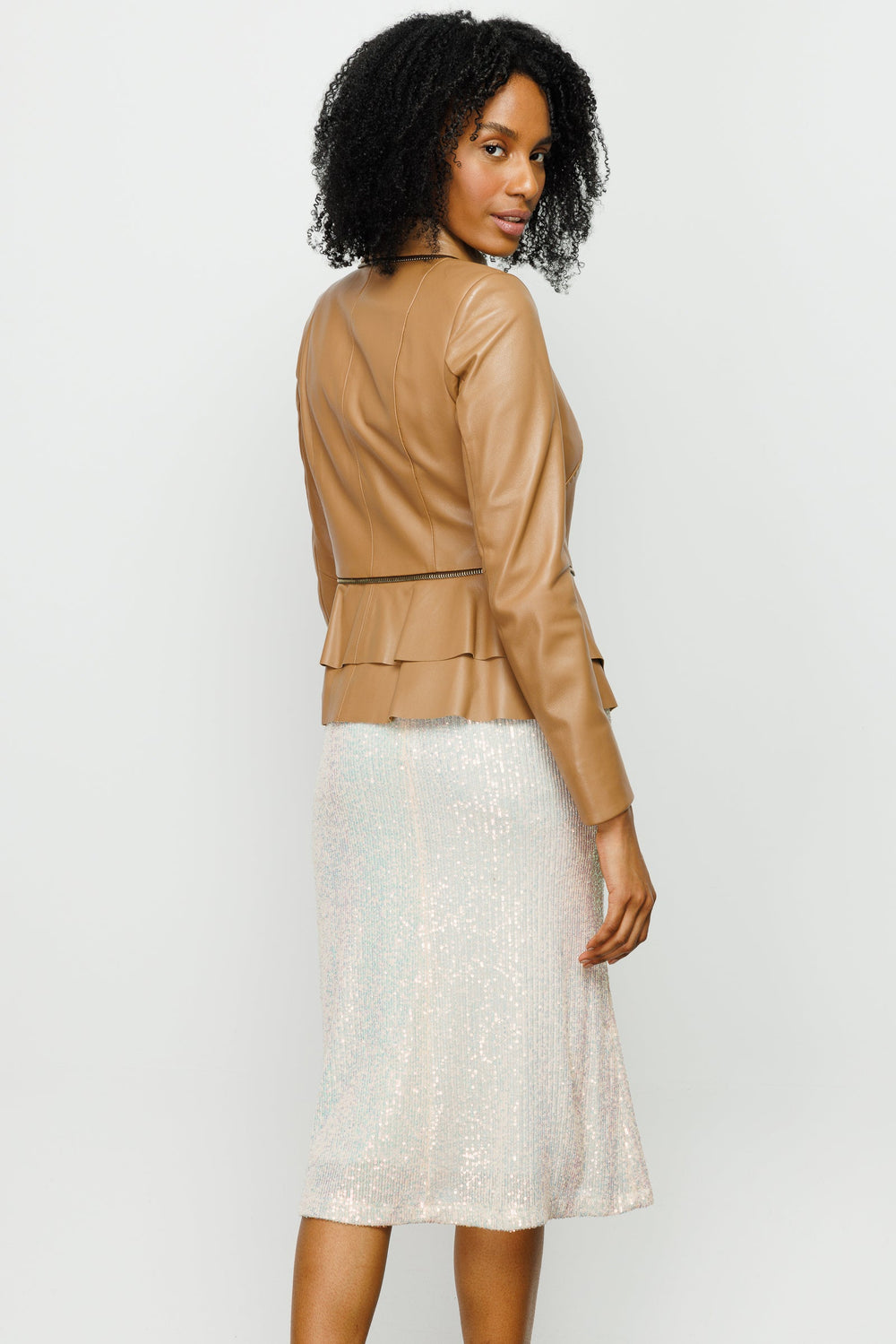 The Olmetti Tan Leather Jacket All New