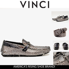 Bologna Black White Bit Drive Loafer Shoe Universal Fit