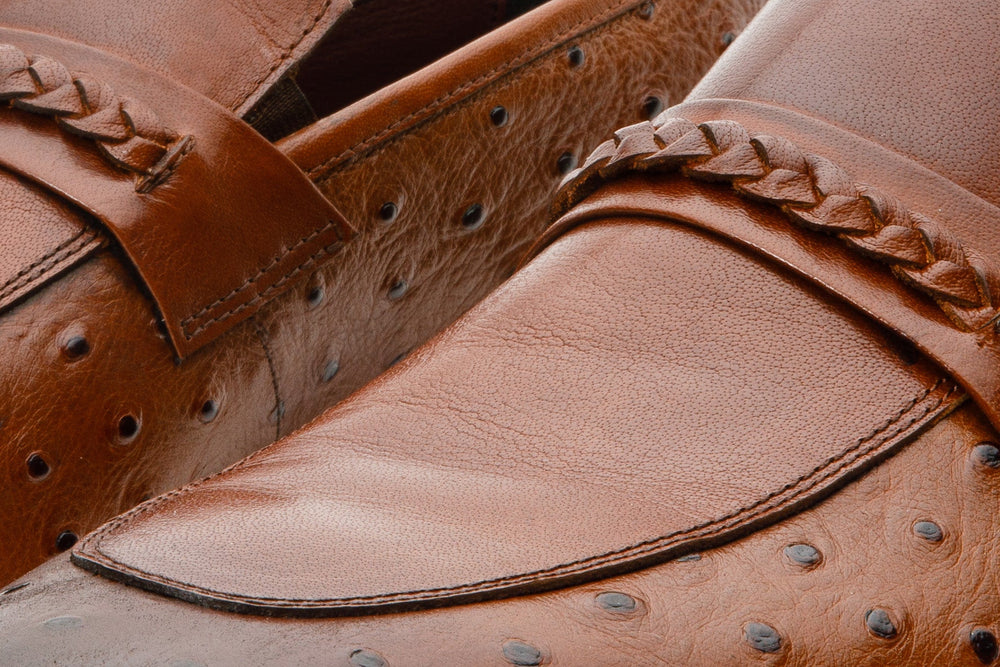 The Johannesburg Brown Leather Dress Loafer  Shoe Fine Craftsmanship