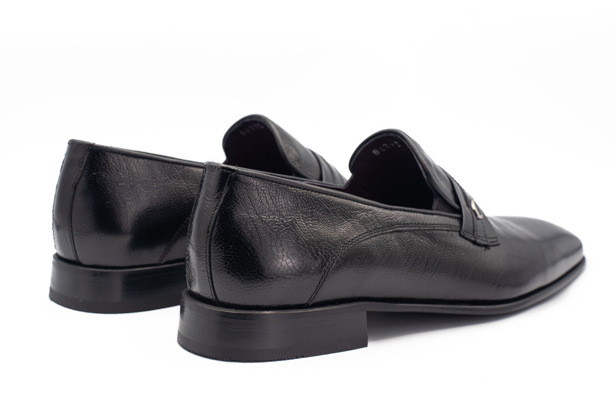 The Bangkok Black Penny Loafer Shoe Universal Fit