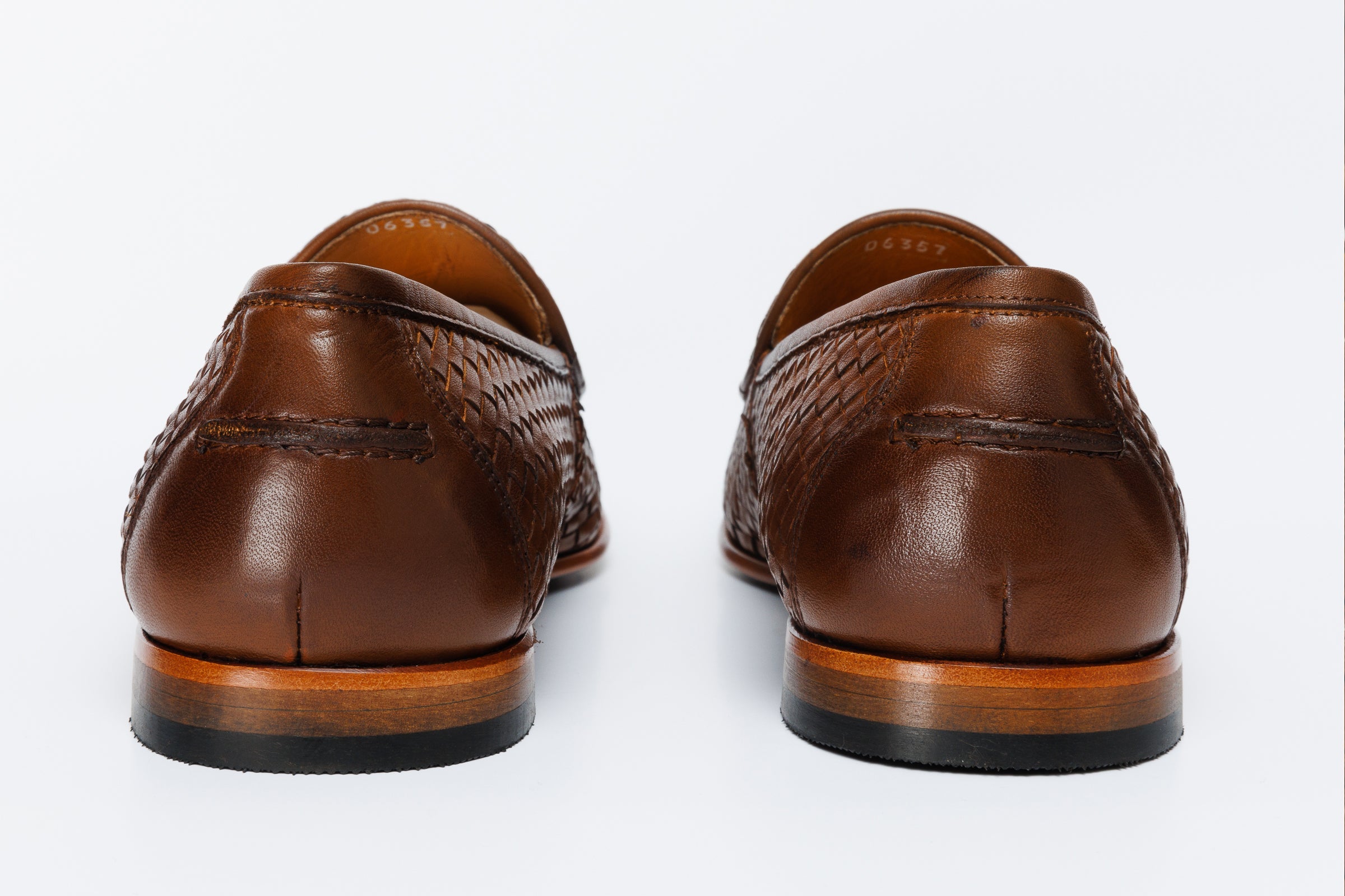 The Mclean Shoe Tan Woven Tassel Loafer  Shoe On Sale
