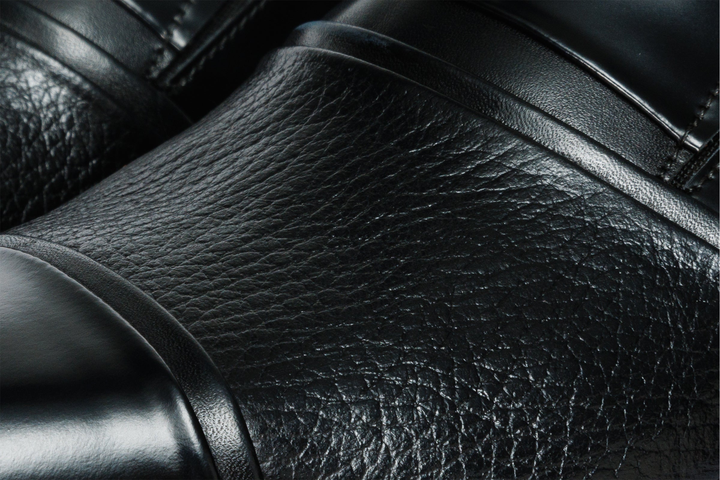 The Everest Black Leather Cap Toe Dress Loafer Shoe For Sale