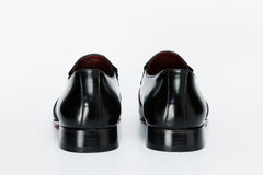 The Everest Black Leather Cap Toe Dress Loafer Shoe For Sale