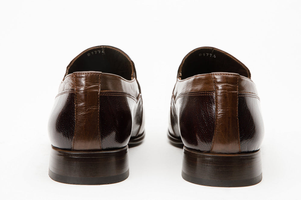 The Kazablanka Brown Leather Bit Loafer  Shoe Fine Craftsmanship
