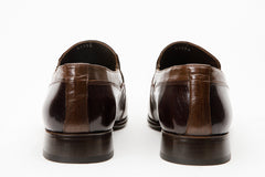The Kazablanka Brown Leather Bit Loafer  Shoe Fine Craftsmanship