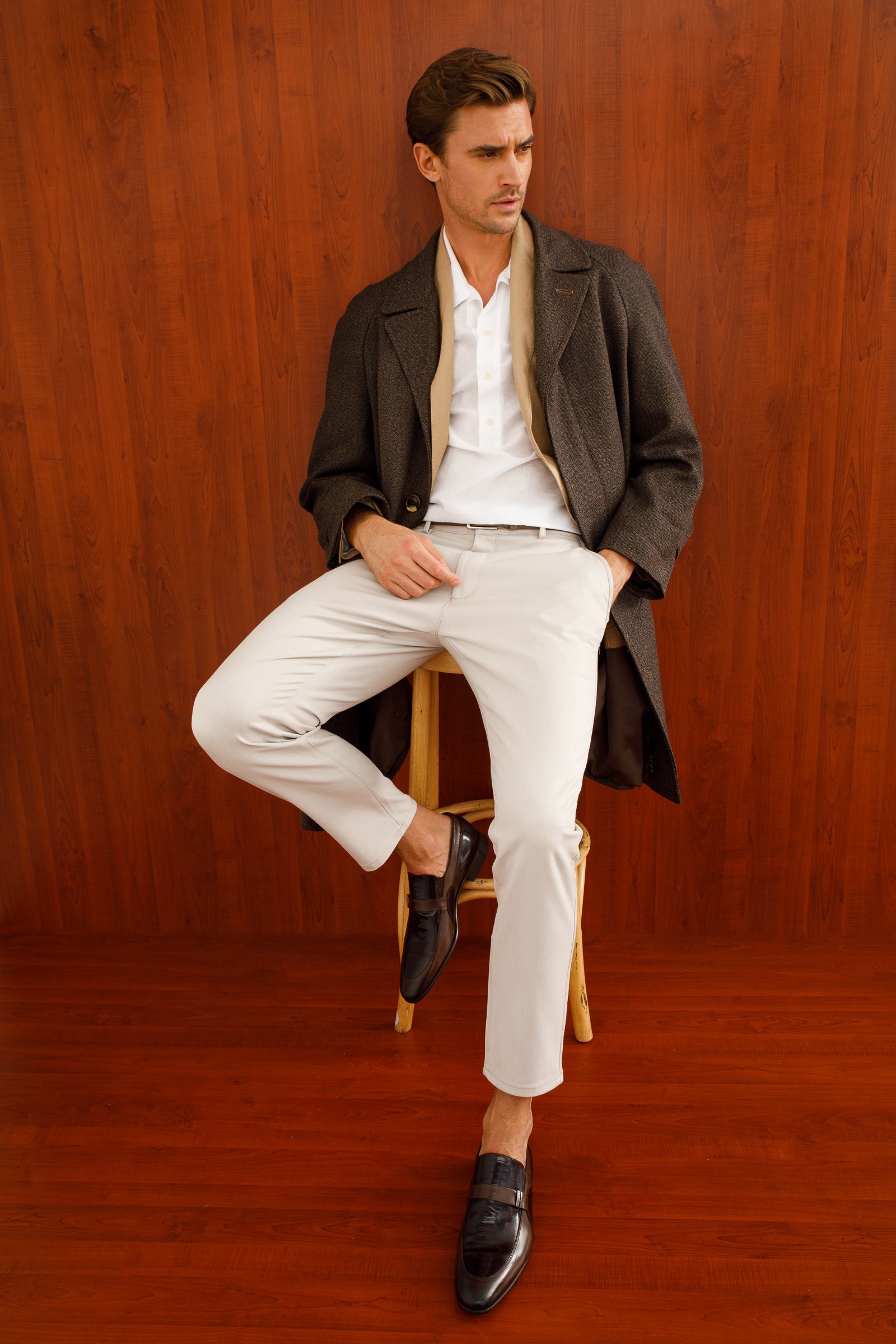 The Kazablanka Brown Leather Bit Loafer  Shoe Fine Craftsmanship