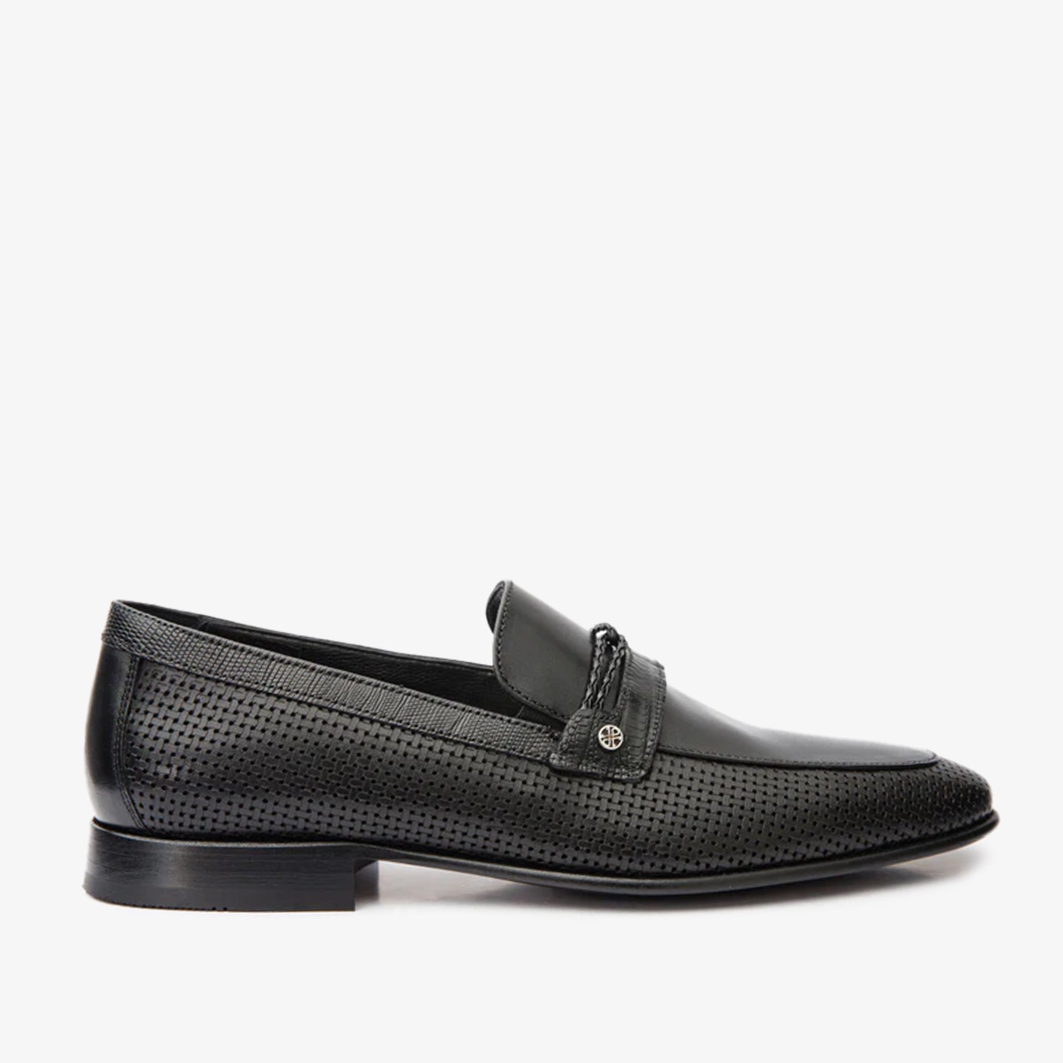 The Acerra Black Leather Loafer Shoe Final Sale! All New