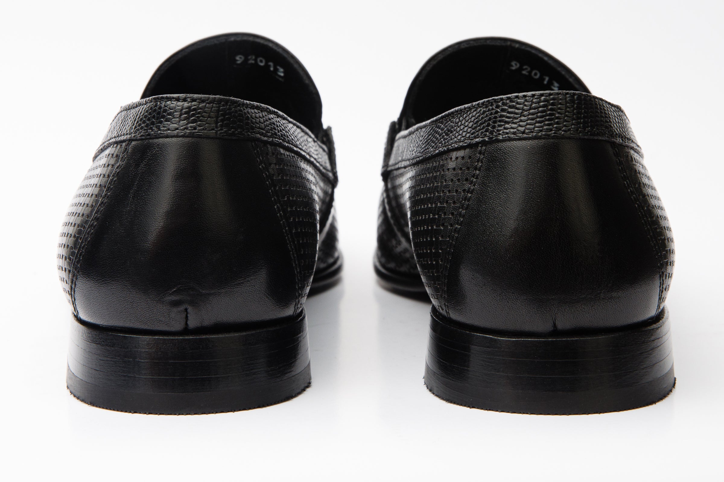 The Acerra Black Leather Loafer Shoe Final Sale! All New