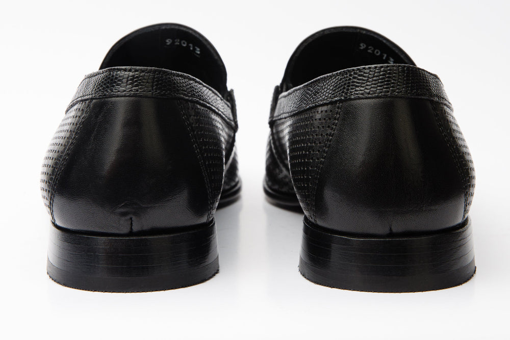 The Acerra Black Leather Loafer Shoe Final Sale! All New