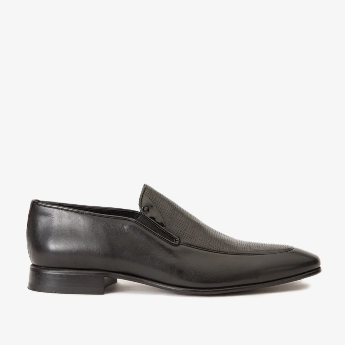 The Migues Black Leather Loafer Shoe Exclusive Style