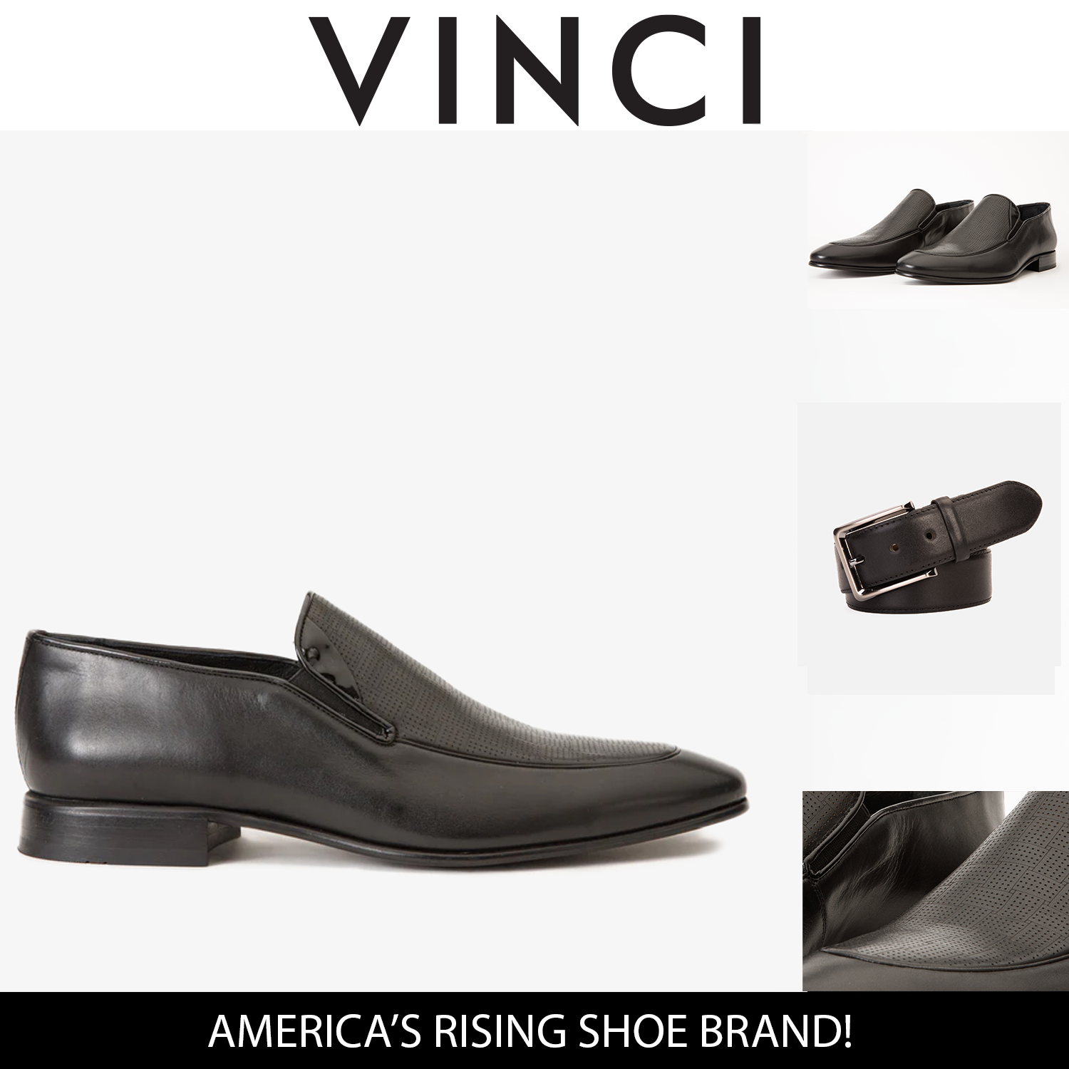 The Migues Black Leather Loafer Shoe Exclusive Style